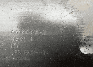 Listwa progowa prawa bmw E70 m-pakiet 8038290 5