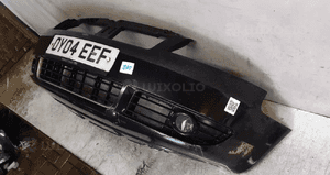 Zderzak przód przedni audi A4 B6 cabrio LZ9W czarny halogeny 3