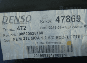 Fiat 500 s lift 2015 zderzak przedni oryginał 11