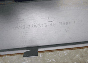 Range rover sport L320 dekor drewno listwa drzwi 11