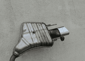 Tłumik koncowy prawy mercedes cl cl 5.5 W216