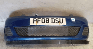 Zderzak przód przedni do ford fiesta MK6 vi lift fl kod kolor C6 niebieski 1