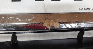 Zderzak przód przedni vw volkswagen touran lift fl biały LB9A 3