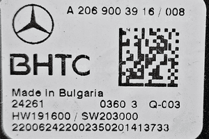 Mercedes-Benz C w206 Panel sterowania klimatyzacji A2069003916 5