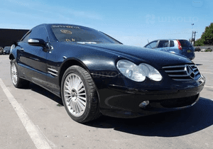 Maska Zderzak Reflektory Błotniki Wzmocnienie Belka Pas Przedni Lampy Mercedes SL500 SL350 R230 39