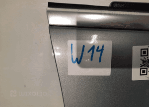 Drzwi przód przednie prawe vw volkswagen passat cc LC7Z błękitne 2