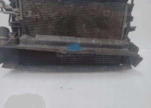 Komplet chłodnica wody klimatyzacji wentylator volvo C30 1.6D 06- V50 S40 4
