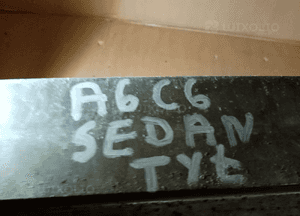 Belka wzmocnienie zderzaka tył Audi A6 C6 Sedan 4F5807331 4F5807313 10