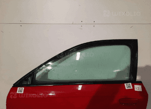 Drzwi przód przednie lewe audi A3 8P 3D 3 drzwi hb LY3J czerwone 6