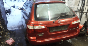 Mazda 626 97-02 kombi szyba tylna tył w klapie 5