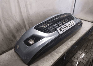 Zderzak przód przedni peugeot 207 lift fl kgz błękitny halogeny 5