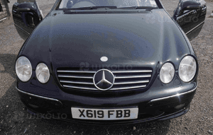 Maska Zderzak Reflektory Błotniki Wzmocnienie Belka Pas Przedni Lampy Mercedes CL500 CL600 W215 C215 Przyszowice 7