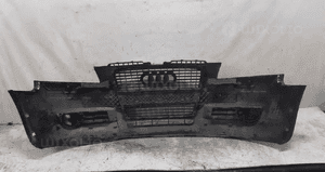 Zderzak przód przedni do audi A3 8P lift fl LC9Z czarny wgniot !!! 5