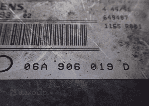 KOMPUTER AUDI A3 8L 1.6 06A906019D RADOM 3
