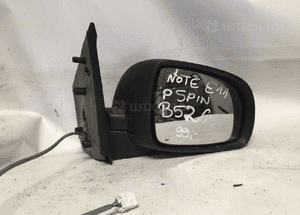 Lusterko prawe 5 pin nissan note E11 B52G 2