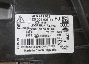 Lampa przednia przód lewa audi A6 C6 lift 4F0 led 2008-2012 20