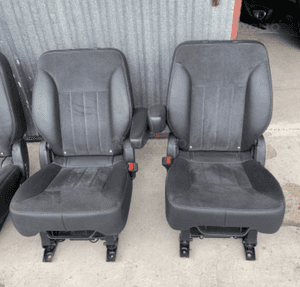 MERCEDES R 251  fotel fotele tylne skora +  alcantara czarna skóra idealne 3