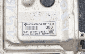 KOMPUTER STEROWNIK SILNIKA 39110-2BGB3 HYUNDAI I30 II 1.4 16V 2