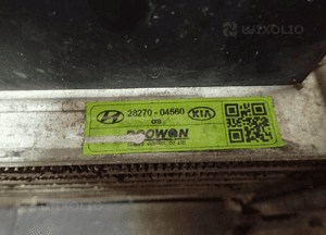 INTERCOOLER HYUNDAI KONA 28270-04560 3
