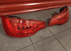 Audi Q7 4L lift lampy tylne tył led lewa prawa komplet oryginał eu ładne 2