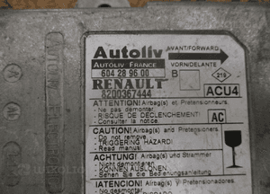 MODUŁ SENSOR AIR BAG RENAULT MEGANE II 8200367444 2