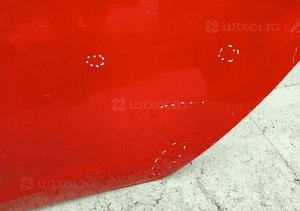 Drzwi lewe tylne lewy tył ford fiesta MK7 08- 4
