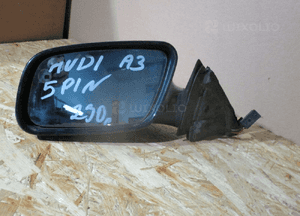 Lusterko lewe przód przednie audi A3 8L 5 pin 3