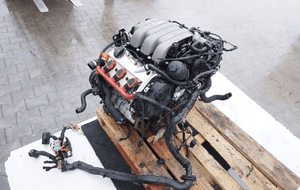 Silnik auk audi A4 B6 B7 3.0 V6 83 tys km kompletny 4