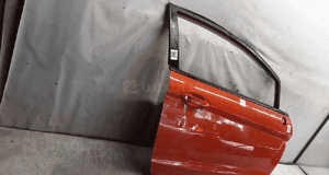 $ DRZWI PRZÓD PRZEDNIE PRAWE DO FORD FIESTA MK7 VII 3 D DRZWI POMARAŃCZOWY 3