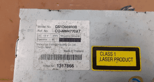 #RADIO CD MP3 MAZDA 6 II nr GS1D669R0B / CQ-MM4770AT 3