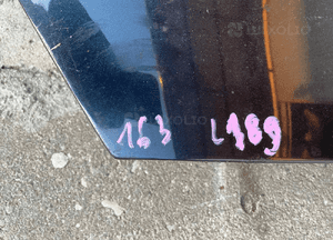 Mercedes ML 163  maska  pokrywa silnika  zamek granatowa lakier 189 4