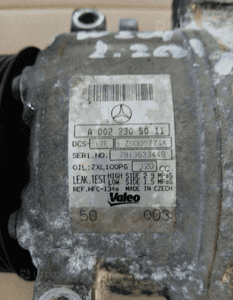 SPRĘŻARKA KOMPRESOR KLIMATYZACJI MERCEDES W204 2.2 CDI A0022305011 3