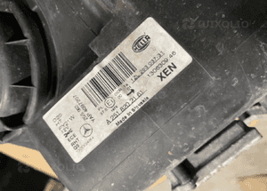 MERCEDES R 251 lampa xenon LEWA żarnik przetwornica moduł skrętu 7
