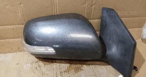 Lusterko prawe 9 pin toyota avensis T25 lift 1E5 szary 2