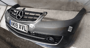 Zderzak przód przedni mercedes-benz klasa a 180 W169 lift fl szary halogeny 3