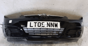 Zderzak przód przedni opel corsa d Z20R czarny 1