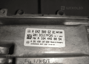 MERCEDES S-KLASA W221 MODUŁ ADBLUE STEROWNIK ZASILANIA A6429006201 ORYGINAŁ 12