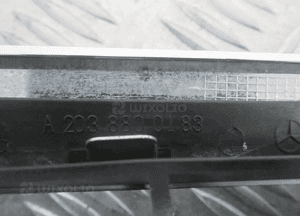 Grill gril atrapa mercedes c-klasa W203 2000-2004 17