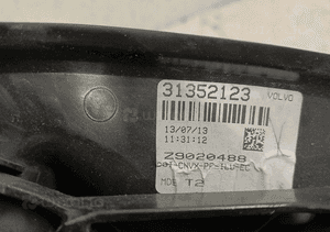 Lusterko prawe volvo XC60 XC-60 ii 9PIN 17- 4
