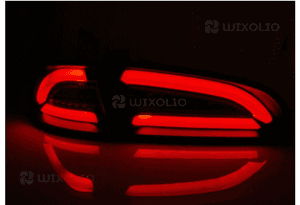 Lampy diodowe seat ibiza 6L od 2002 do 2008 hatchback 3D/5D smoke led bar 3