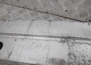 BELKA WZMOCNIENIE ZDERZAKA NISSAN LEAF TYŁ 4