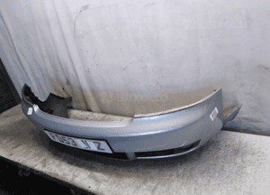 Zderzak przód przedni audi A6 C5 lift fl LY7R błękitny halogeny 3