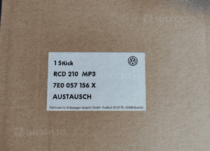 Radio RCD210 MP3 Volkswagen 7E0057156X 7E0035156X 5