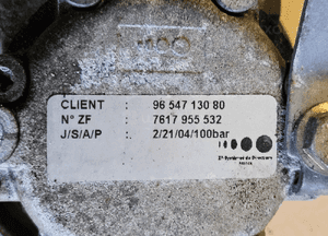 Peugeot 407 Citroen C5 1.8 2.0 16V pompa wspomagania 9654713080 4