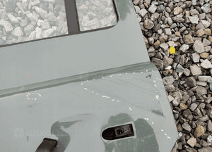 Drzwi lewe lewy tył tylne land rover defender 1999-2016 8