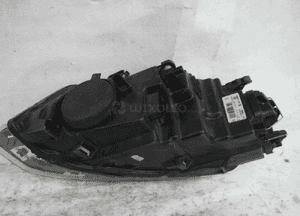 Vw polo 6R czarna lampa przednia prawa 5