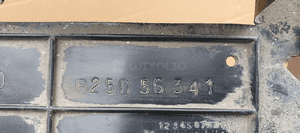 Osłona płyta pod silnik podwozia lewy przód Mazda Premacy B25D56341 5