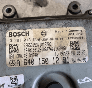 MERCEDES sterownik komputer ECU 6401501291 zestaw stacyjka klucz B 245 a 169 2