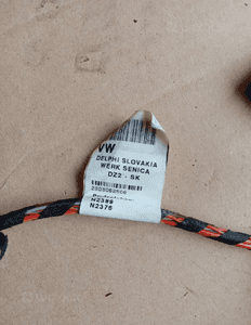 Wiązka instalacja drzwi prawy przód VW Touareg 7L6971120 2