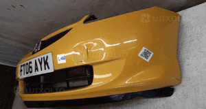 Zderzak przód przedni honda jazz lift fl Y66P żółty 5